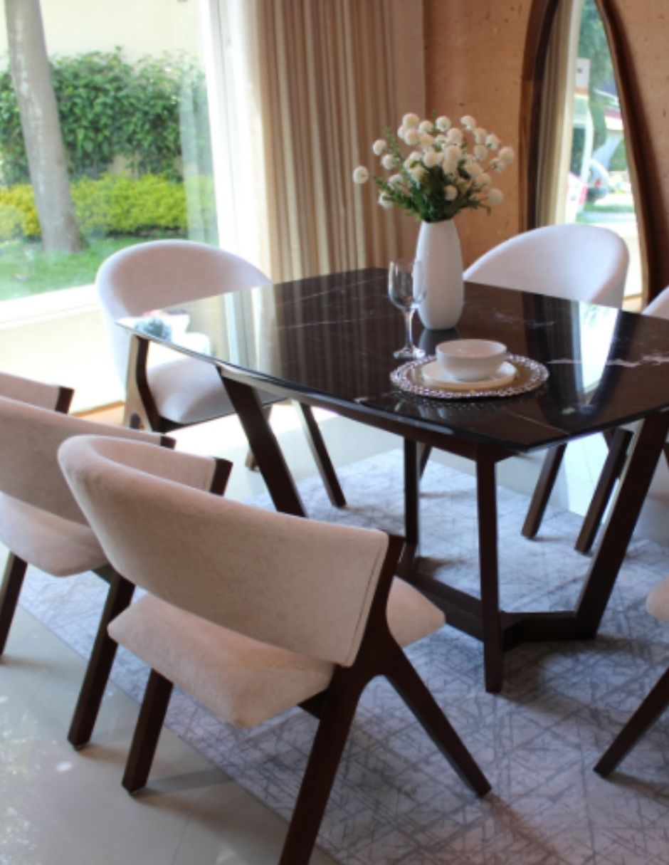 Comedor Valencia Cast Store para 6 personas de mármol